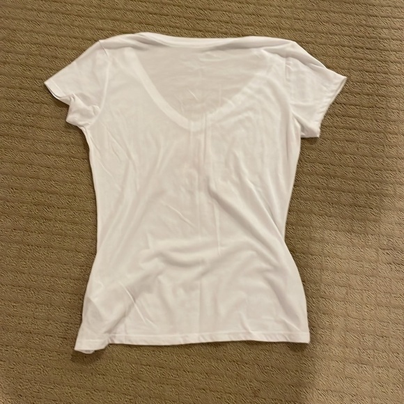 True Religion White and Gold Short Sleeve Tee - Picture 3 of 3